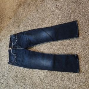 Silver Santorini cropped jeans